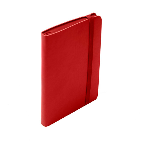 Блокнот SHADY JUNIOR с элементами планирования,  А6, красный, кремовый блок, красный  обрез (красный)