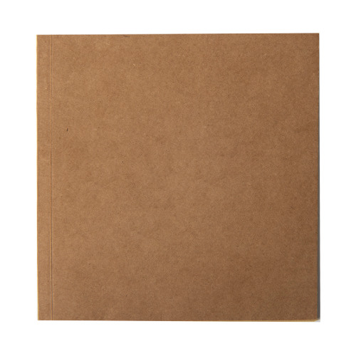 Скетчбук-блокнот BLOCK, 145 х 145  мм, крафт, картон, нелинованный (бежевый)