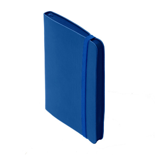 Блокнот SHADY JUNIOR с элементами планирования,  А6, синий ройал, кремовый блок, темно-синий обрез (синий ройал)