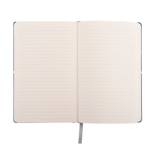 Набор подарочный WHITEYOU: бизнес-блокнот, ручка, сумка, бело-синий (белый, синий)