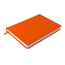 Ежедневник недатированный Anderson, формат А5,  в линейку (оранжевый)