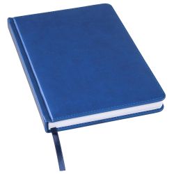Ежедневник недатированный Bliss,  формат А5, в линейку (синий)