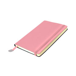 Ежедневник недатированный Boomer, А5,  светло-розовый, кремовый блок, без обреза (светло-розовый)