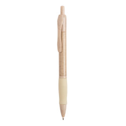 Ручка шариковая ROSDY, пластик с пшеничным волокном, бежевый (бежевый)