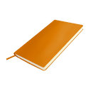 Бизнес-блокнот SMARTI, A5, оранжевый, мягкая обложка, в клетку (оранжевый)